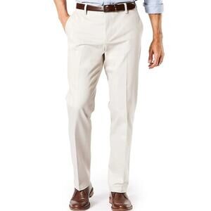 Dockers Signature Khaki | Straight Fit | Lux Cotton Stretch | 40 x 30 - NEW